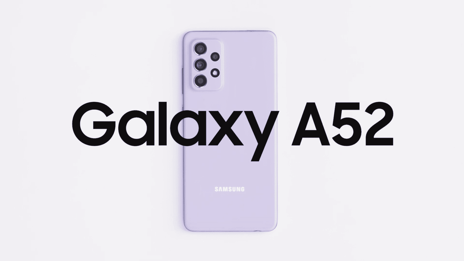 Miniature Galaxy A52 Samsung Awesome Event