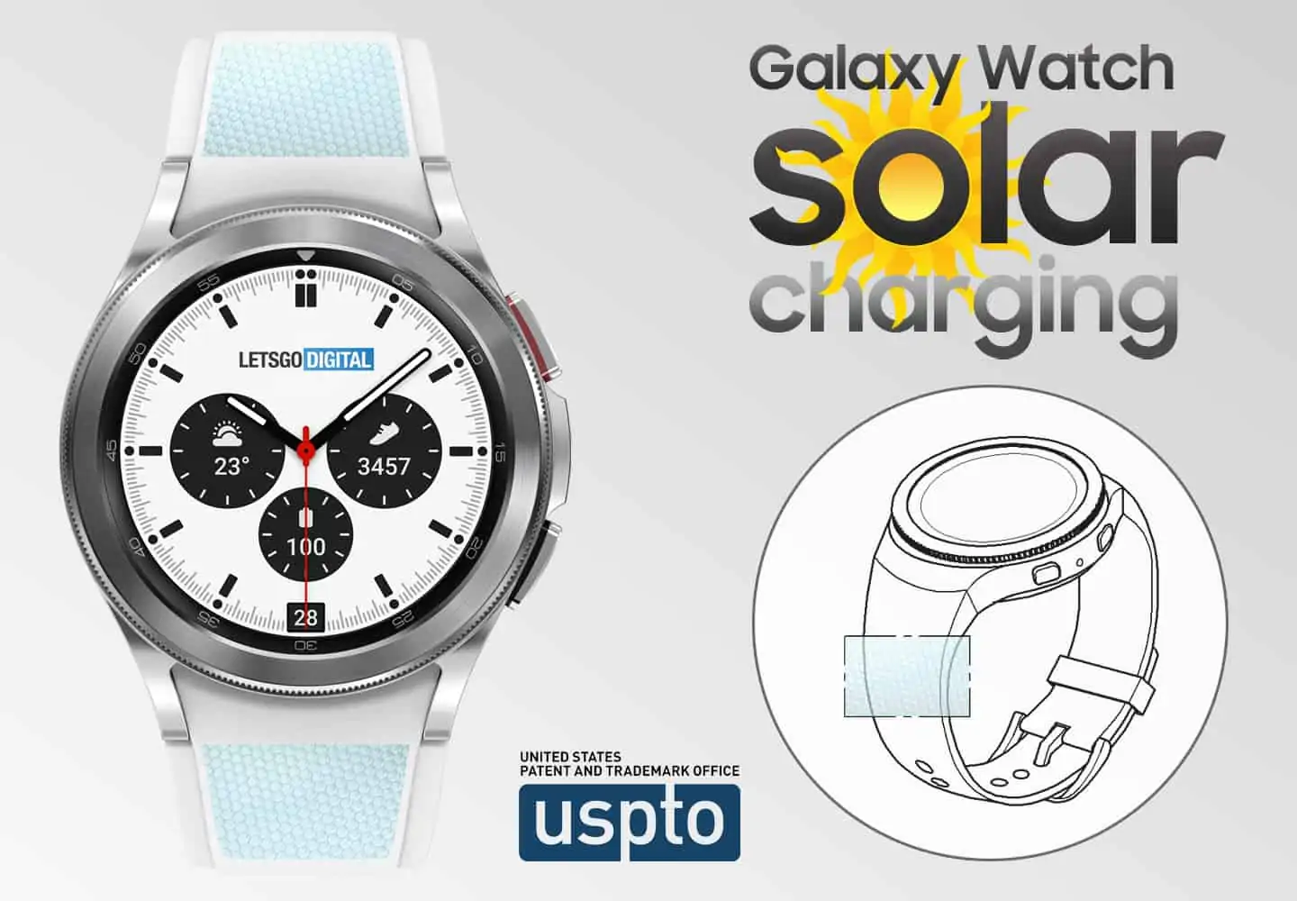 Samsung Galaxy Watch 5 recharge solaire Watch 4 Watch 4 Classic