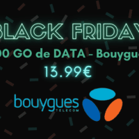 Bouygues Telecom Black Friday 300 Go 200 Go 100 Go Data offre 4G 5G appell SMS MMS illimités