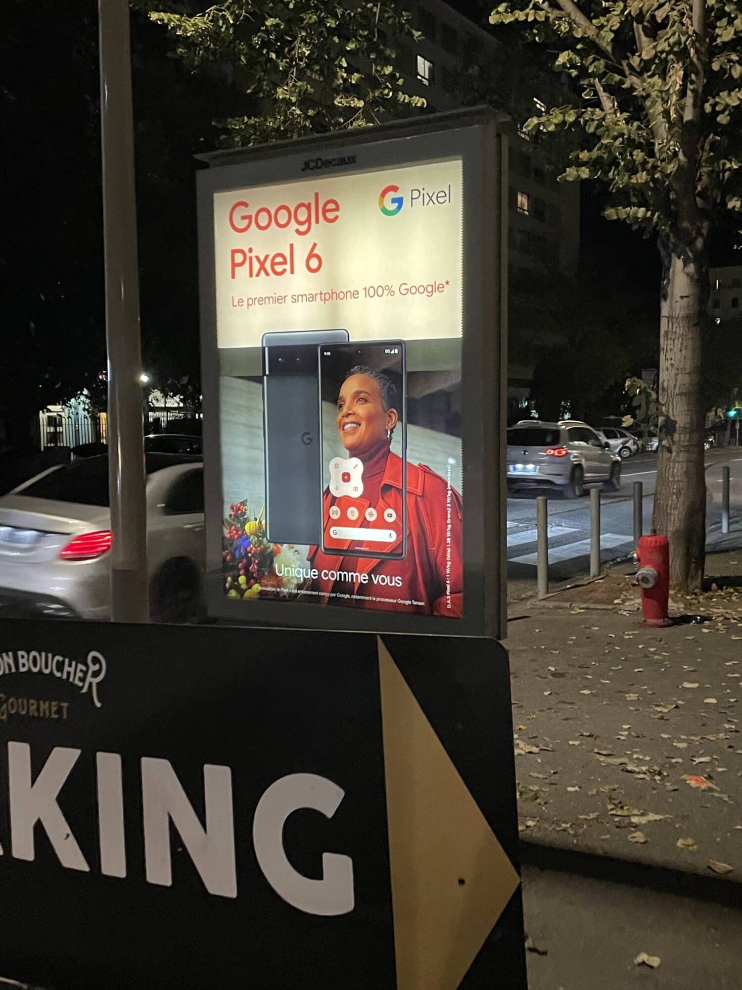 Google Pixel 6 publicité 