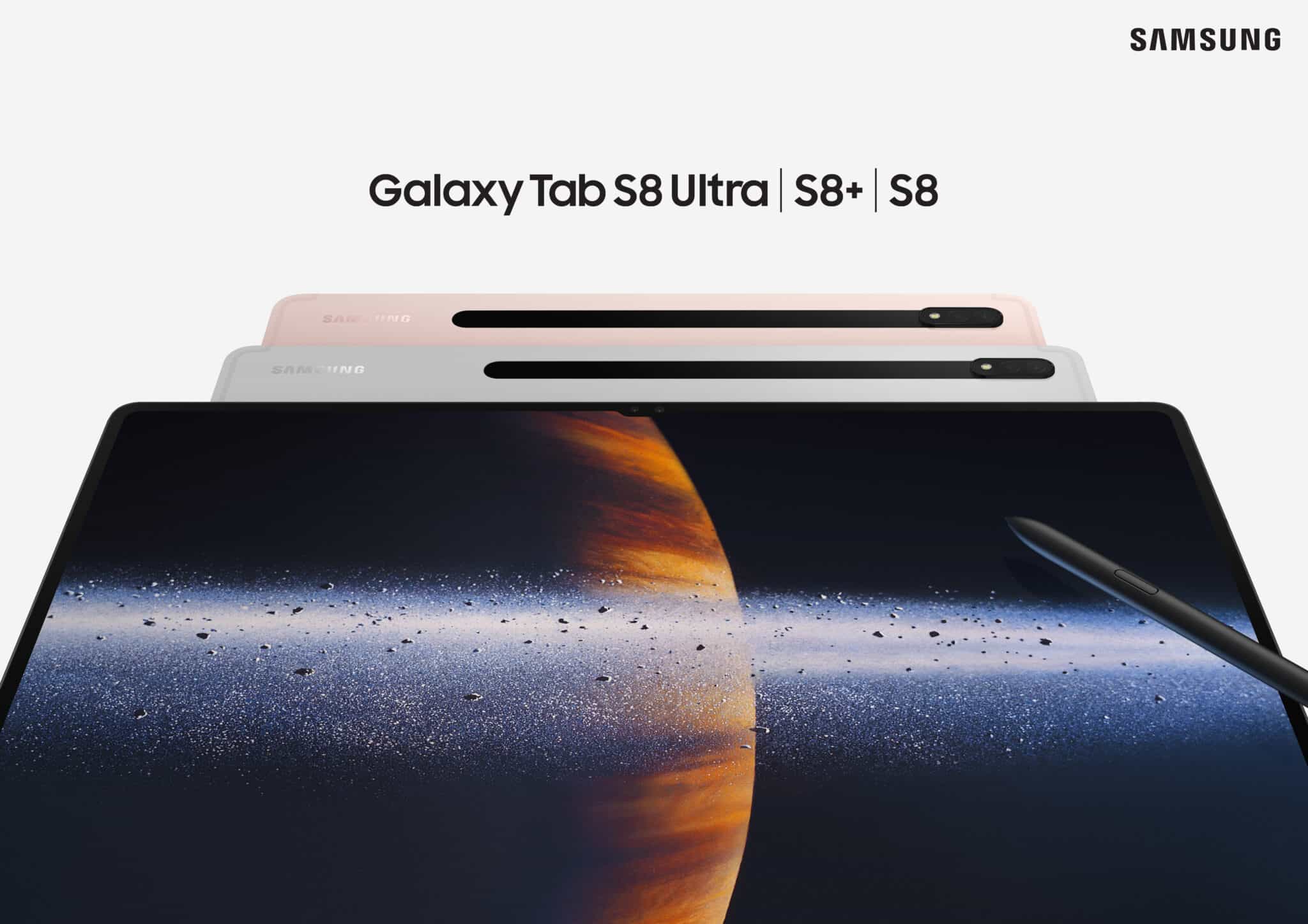 Samsung Galaxy Tab S8 miniature fiche technique