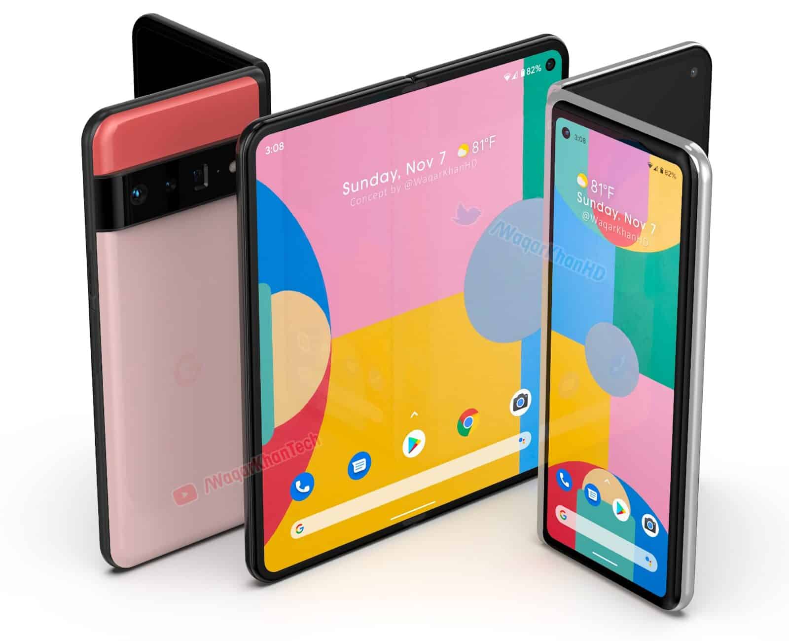 pixel notepad, Pixel NotePad : le smartphone pliable de Google aurait un écran externe différent du Galaxy Z Fold 4