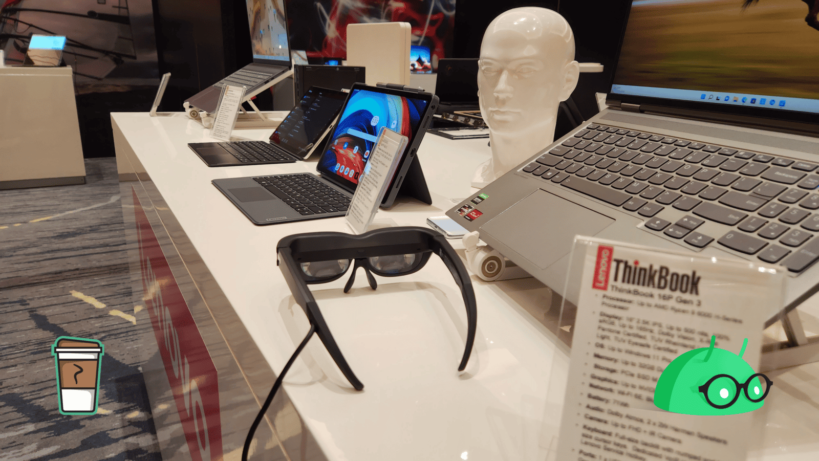 Prise en main Lenovo Glasses T1