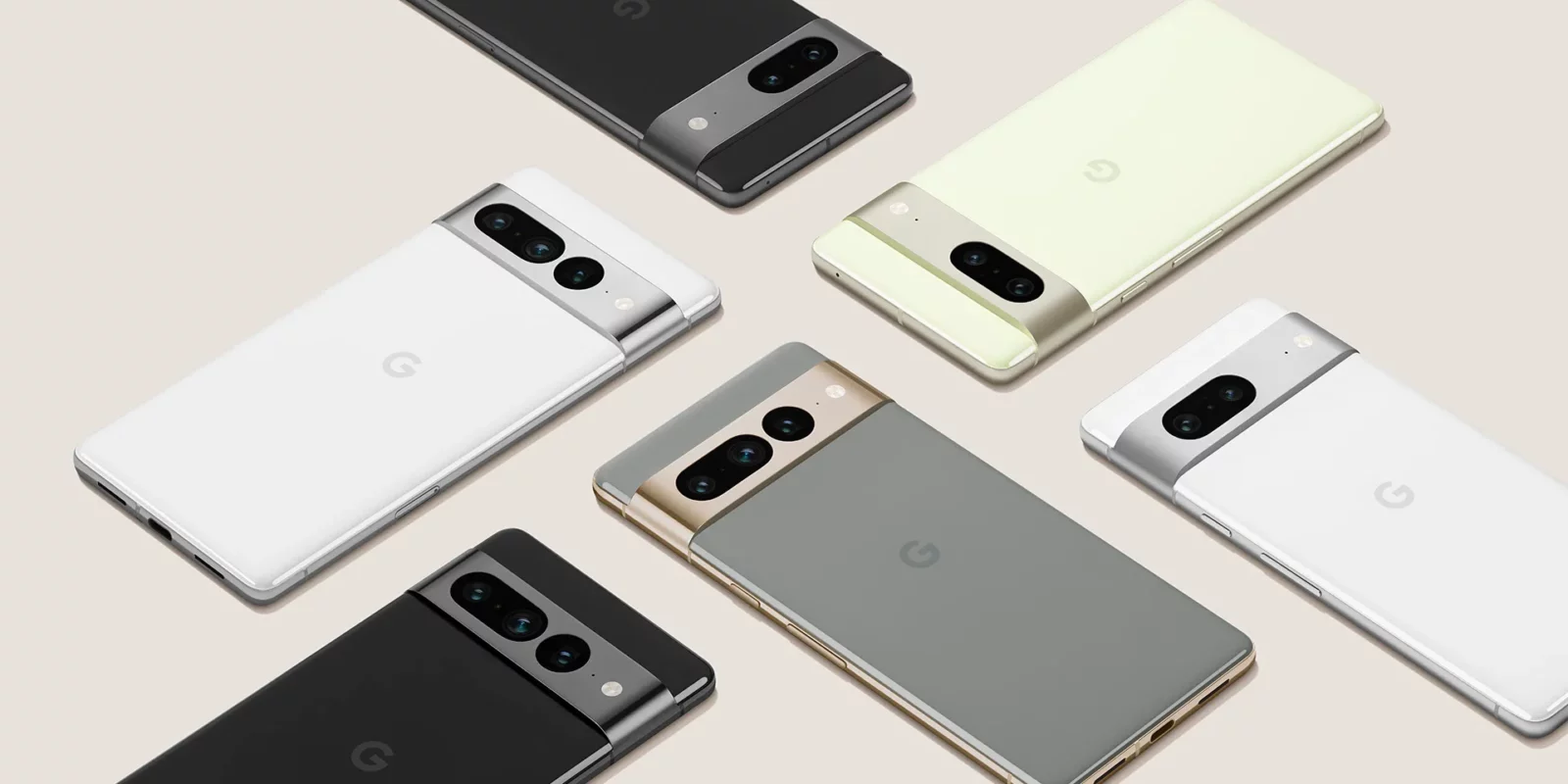 Pixel 7, Pixel 7 et 7 Pro : Google dévoile les options de stockage