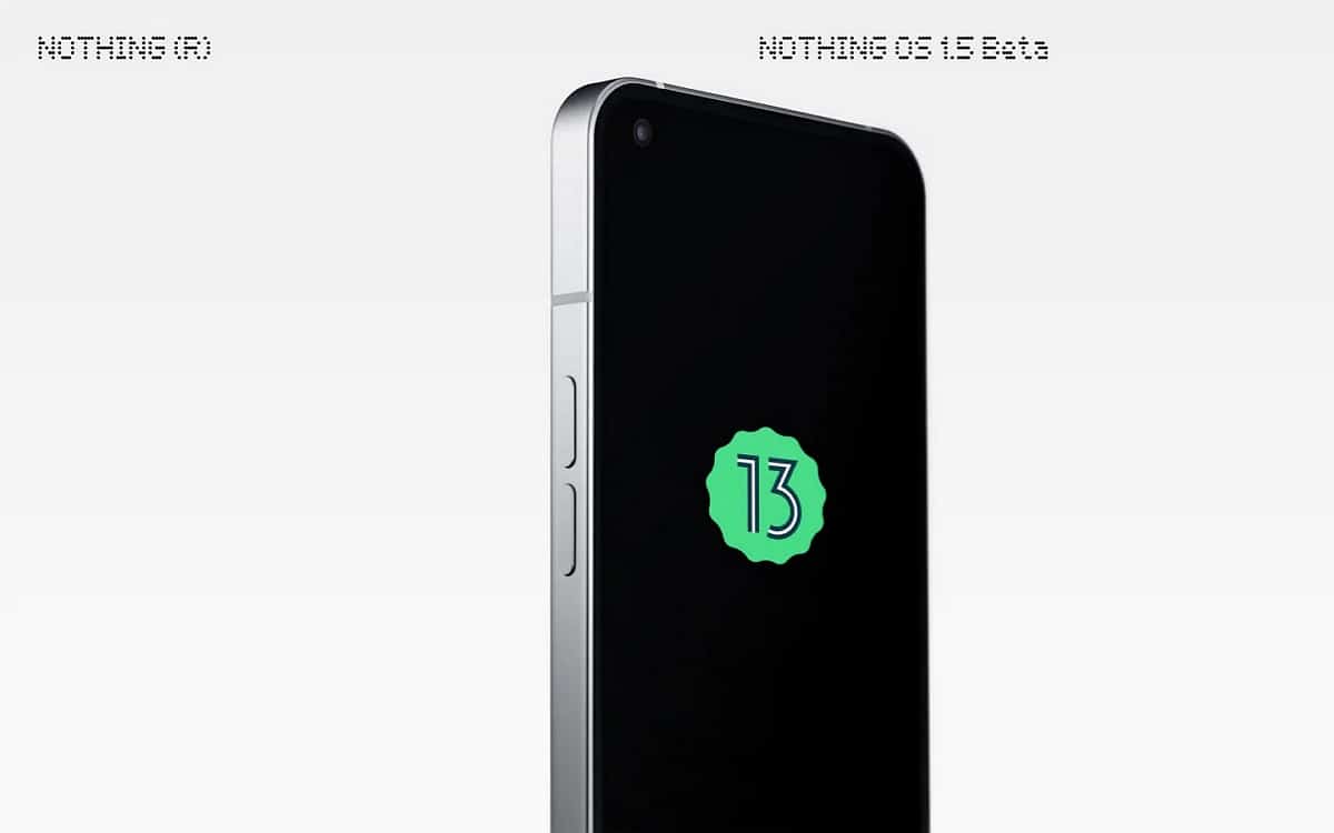 Nothing Phone 1, Nothing Phone 1 : comment installer la bêta d&rsquo;Android 13 (Nothing OS 1.5) ?