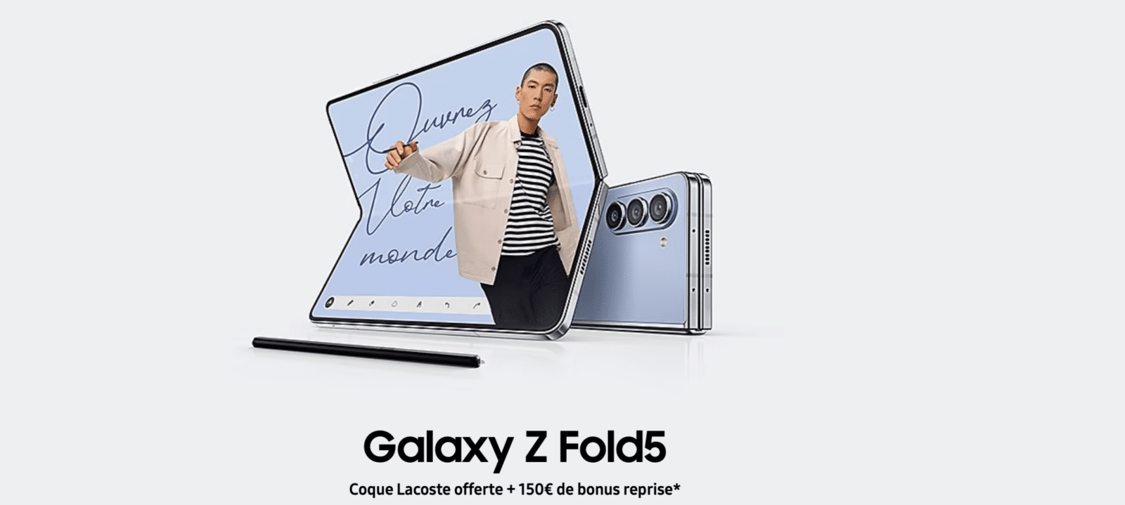 Galaxy Z Fold 5 Promo gratuit cadeau
