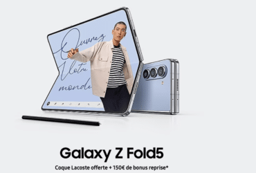 Galaxy Z Fold 5 Promo gratuit cadeau