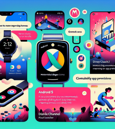 Android Daily News : Nouveautés Motorola, Pixel et Disney+