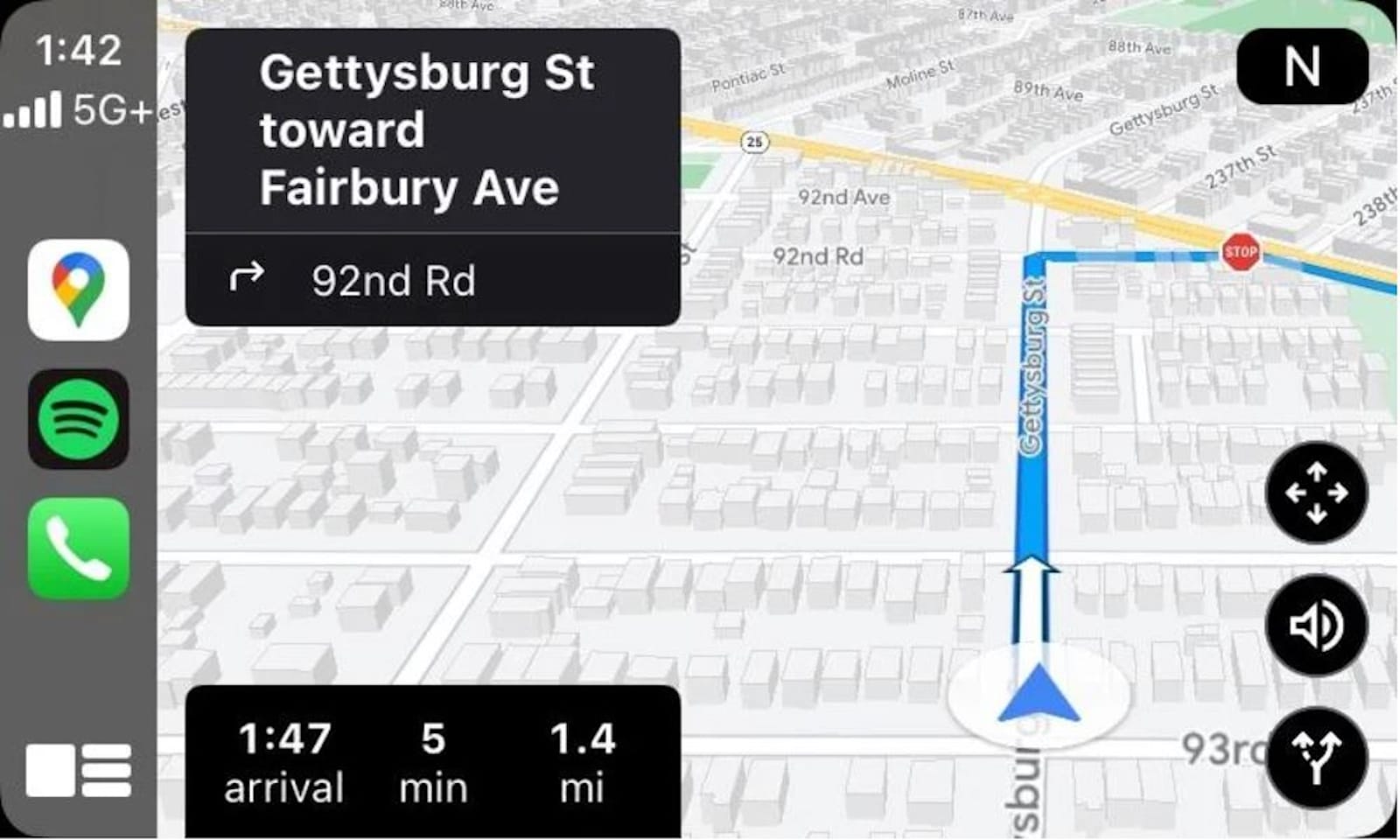 google maps 3d carplay