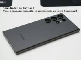 comment identifier processeur samsung