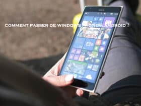 comment passer windows phone android