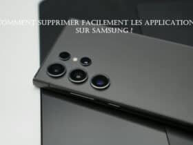 comment supprimer applications samsung