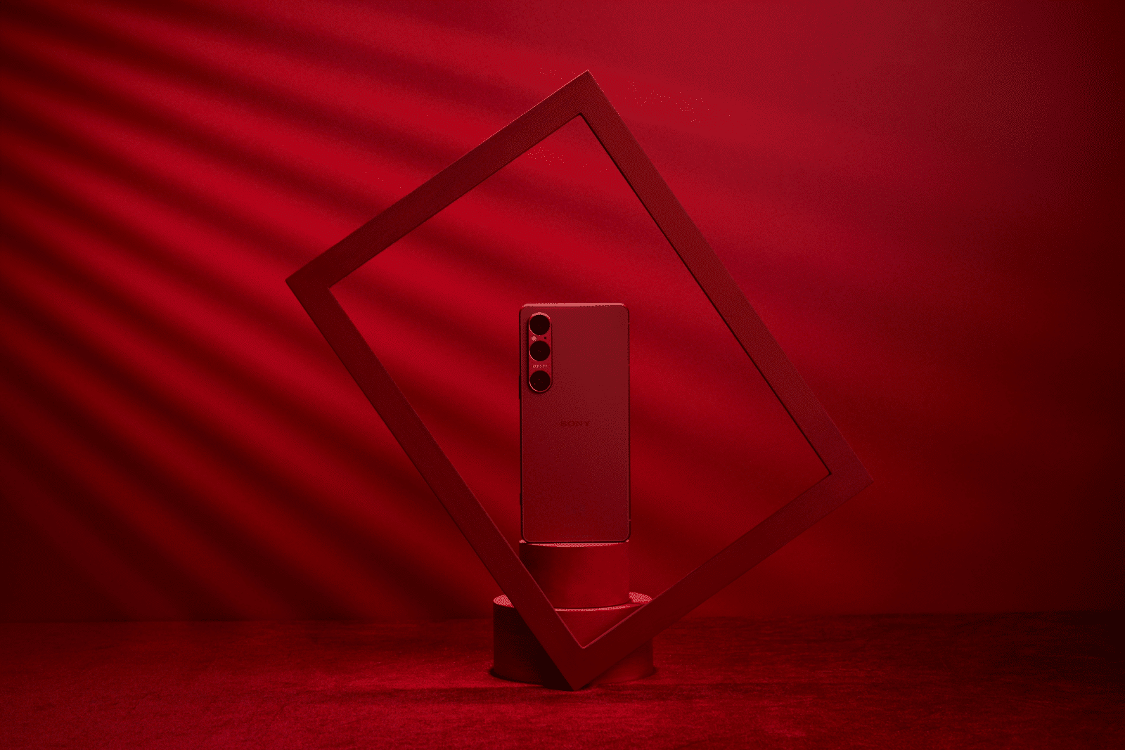 Sony Xperia 1 VI Android en rouge