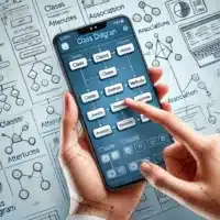 diagram UML sur smartphone