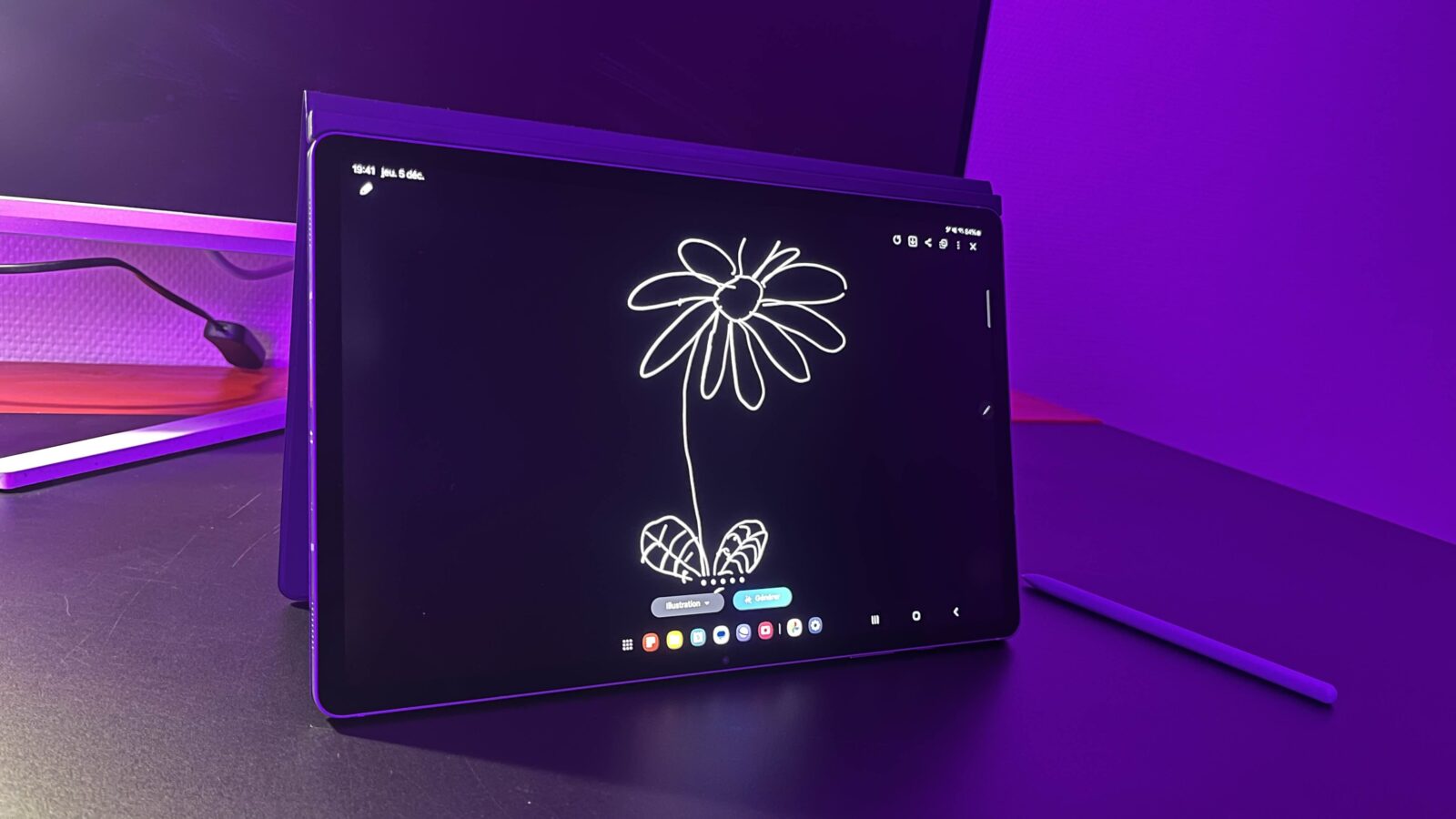 Samsung Galaxy Tab S10+ : "Croquis" avant l'IA
