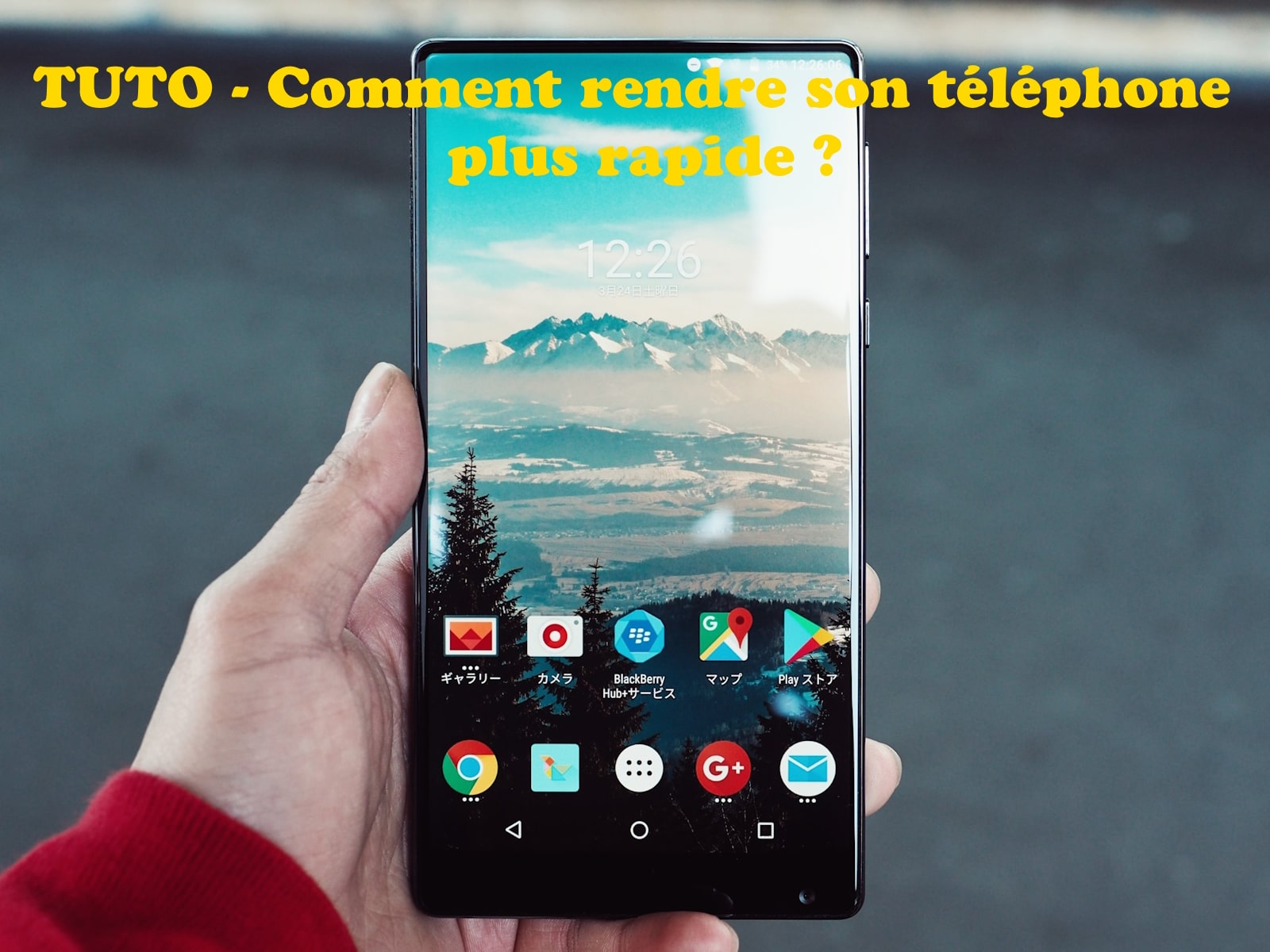 tuto comment rendre telephone plus rapide