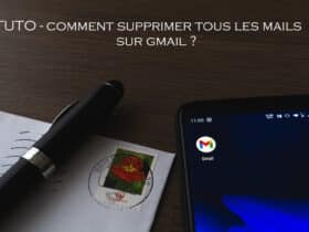 tuto supprimer mail Gmail