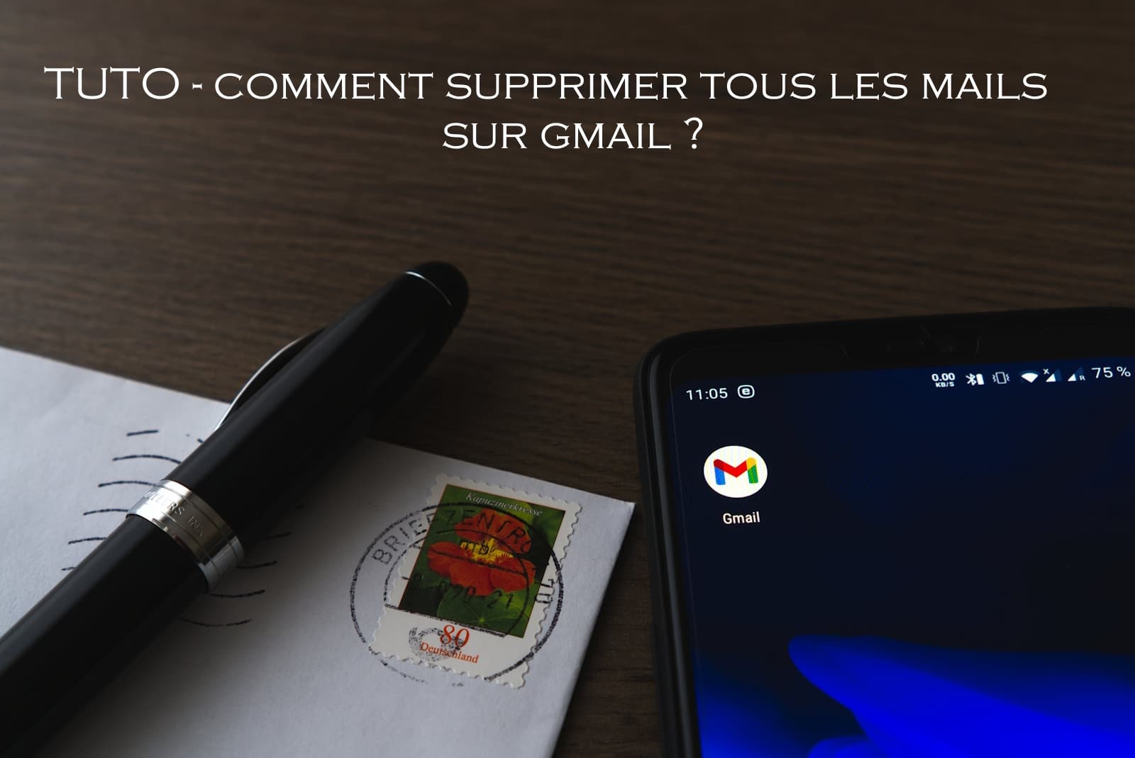 tuto supprimer mail Gmail