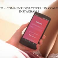 tuto desactiver compte instagram