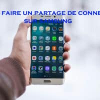 tuto partage connexion samsung