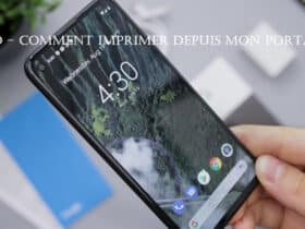 tuto imprimer depuis portable