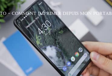 tuto imprimer depuis portable