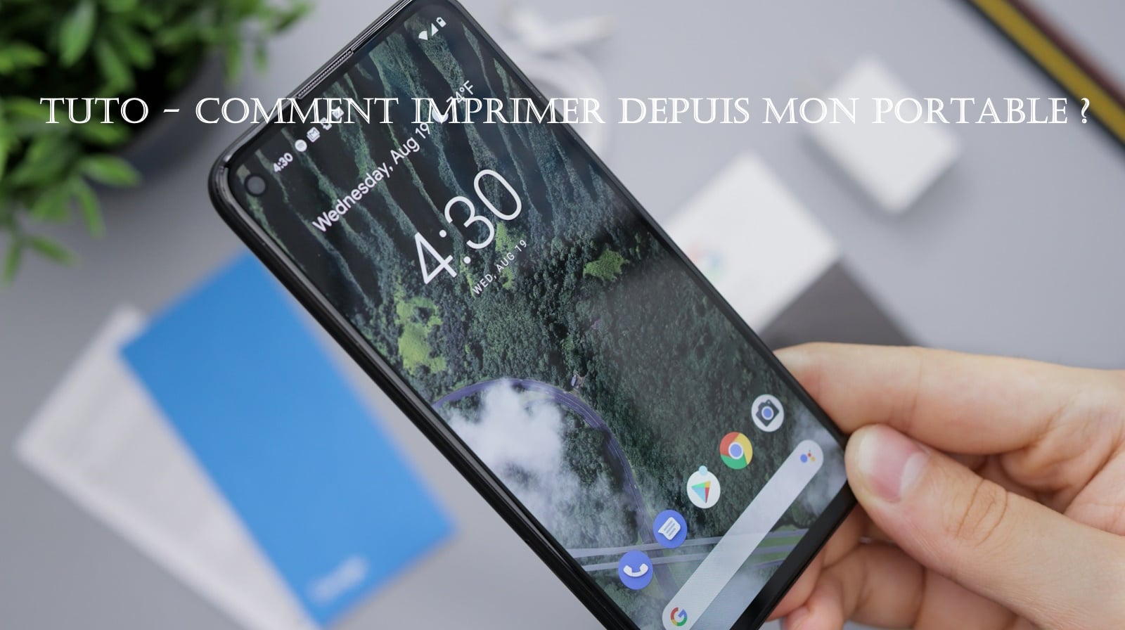 tuto imprimer depuis portable