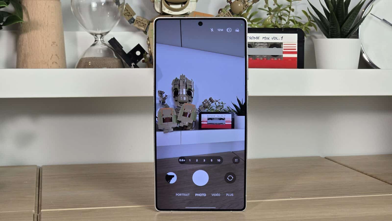 Samsung Galaxy S25 Ultra - ecran allumé