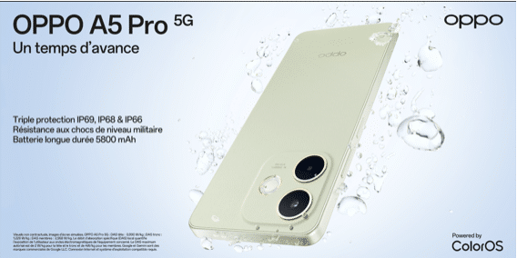 Découvrez l'OPPO A5 Pro : Un smartphone robuste, fiable et performant pour les activités en plein air, les jeux et le divertissement