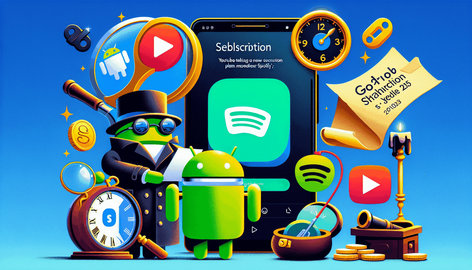 Android Daily News : Nouveautés YouTube, Google Clock et fin de Skype