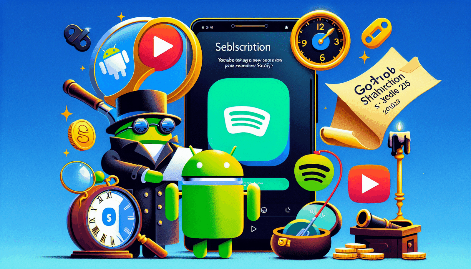 Android Daily News : Nouveautés YouTube, Google Clock et fin de Skype