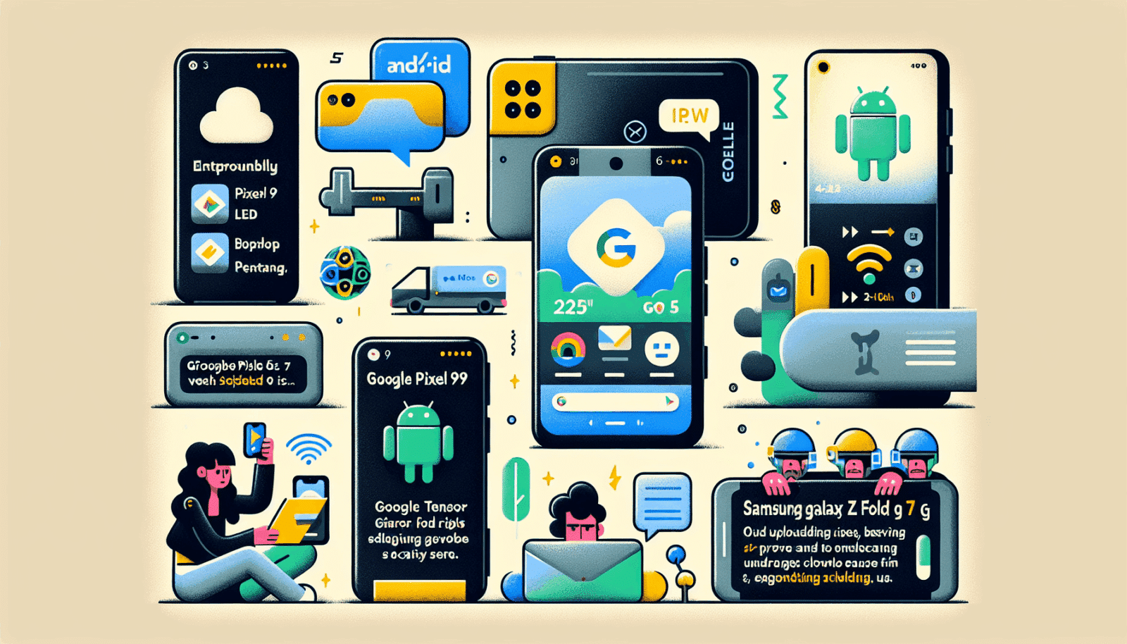 Android Daily News : Nouveautés Pixel 9, FOSSiBOT écolo et secours Samsung