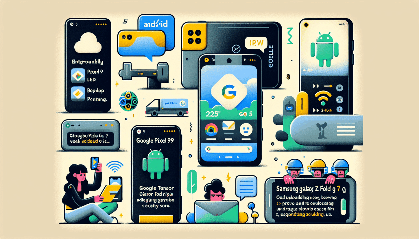 Android Daily News : Nouveautés Pixel 9, FOSSiBOT écolo et secours Samsung