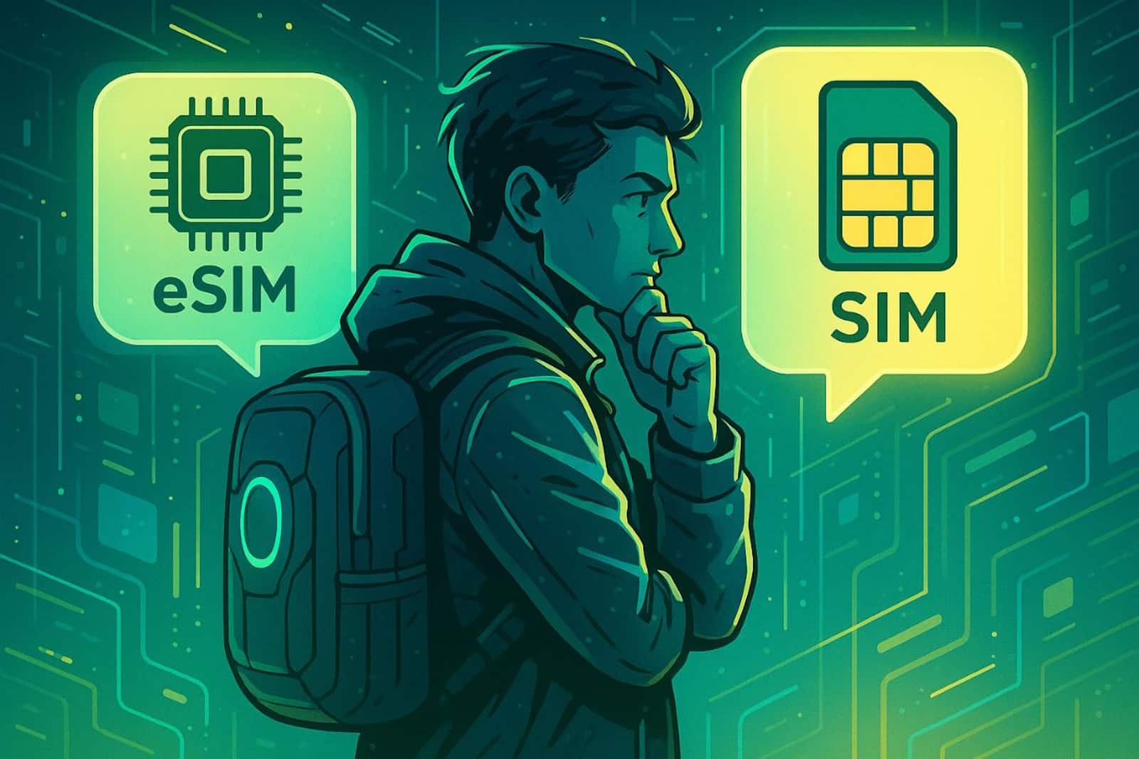 esim carte sim physique