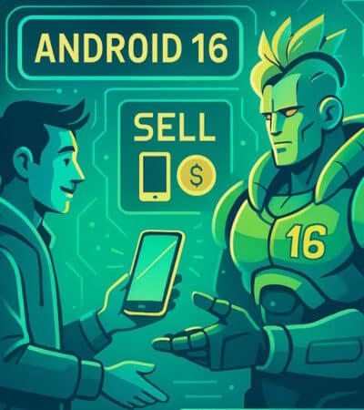 android 16 reprise smartphone