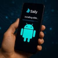comment installer esim saily