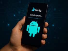 comment installer esim saily