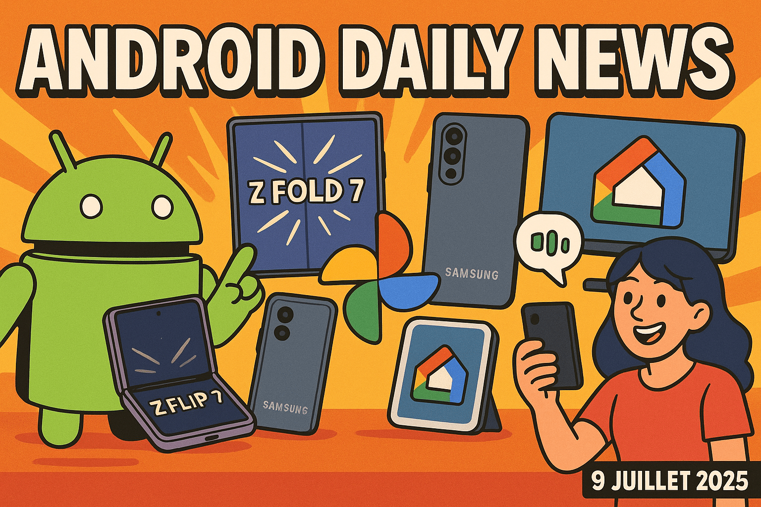 Actualité daily Android en une image