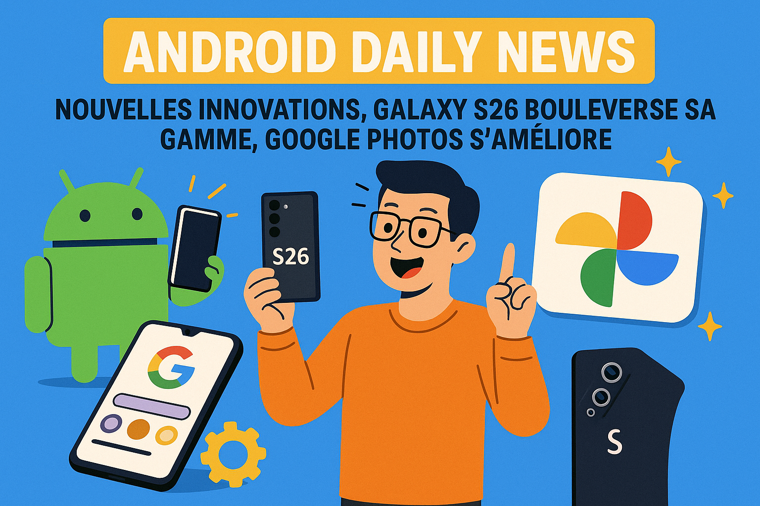 Android Daily news en une image