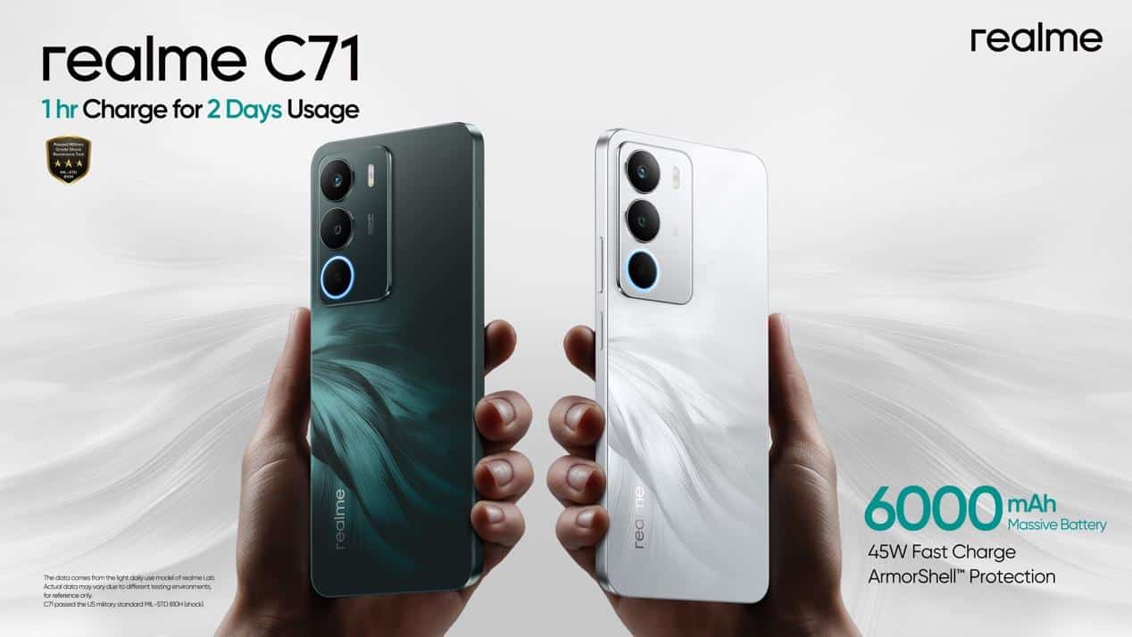 Le realme C71 - La Puissance à Prix Mini !