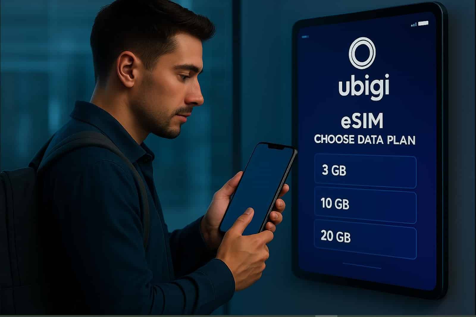 comment choisir forfait data esim ubigi