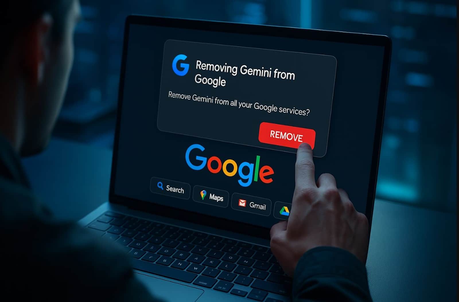tuto supprimer gemini services google