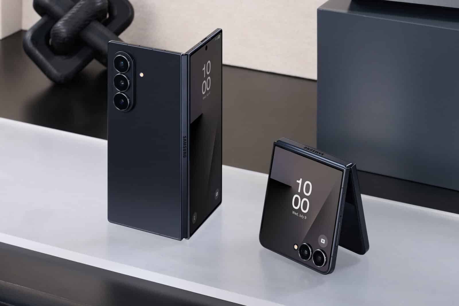 Samsung Galaxy Z Fold7 et Galaxy Z Flip7, des couleurs intenses pour sublimer votre singularité