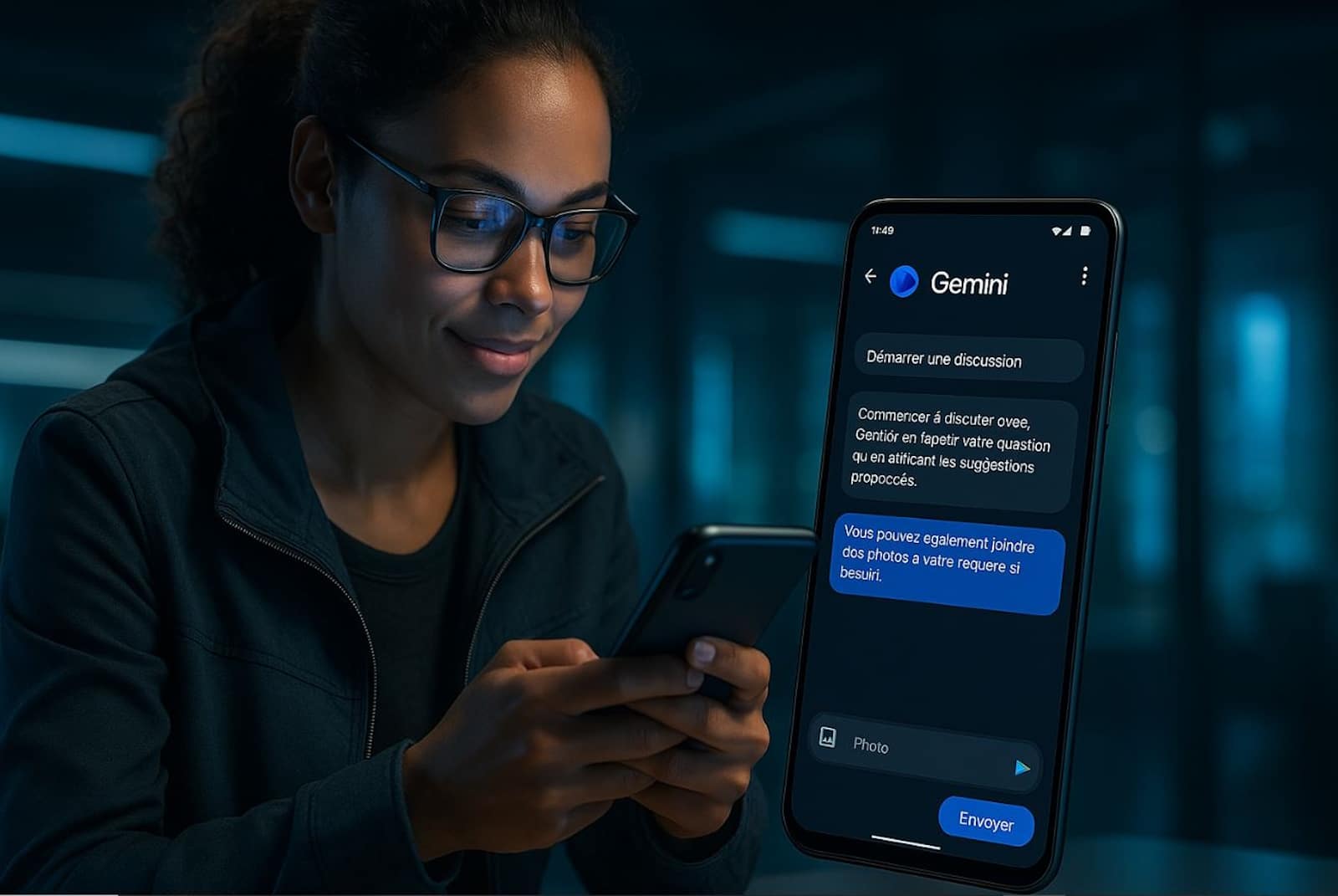 tuto gemini google messages