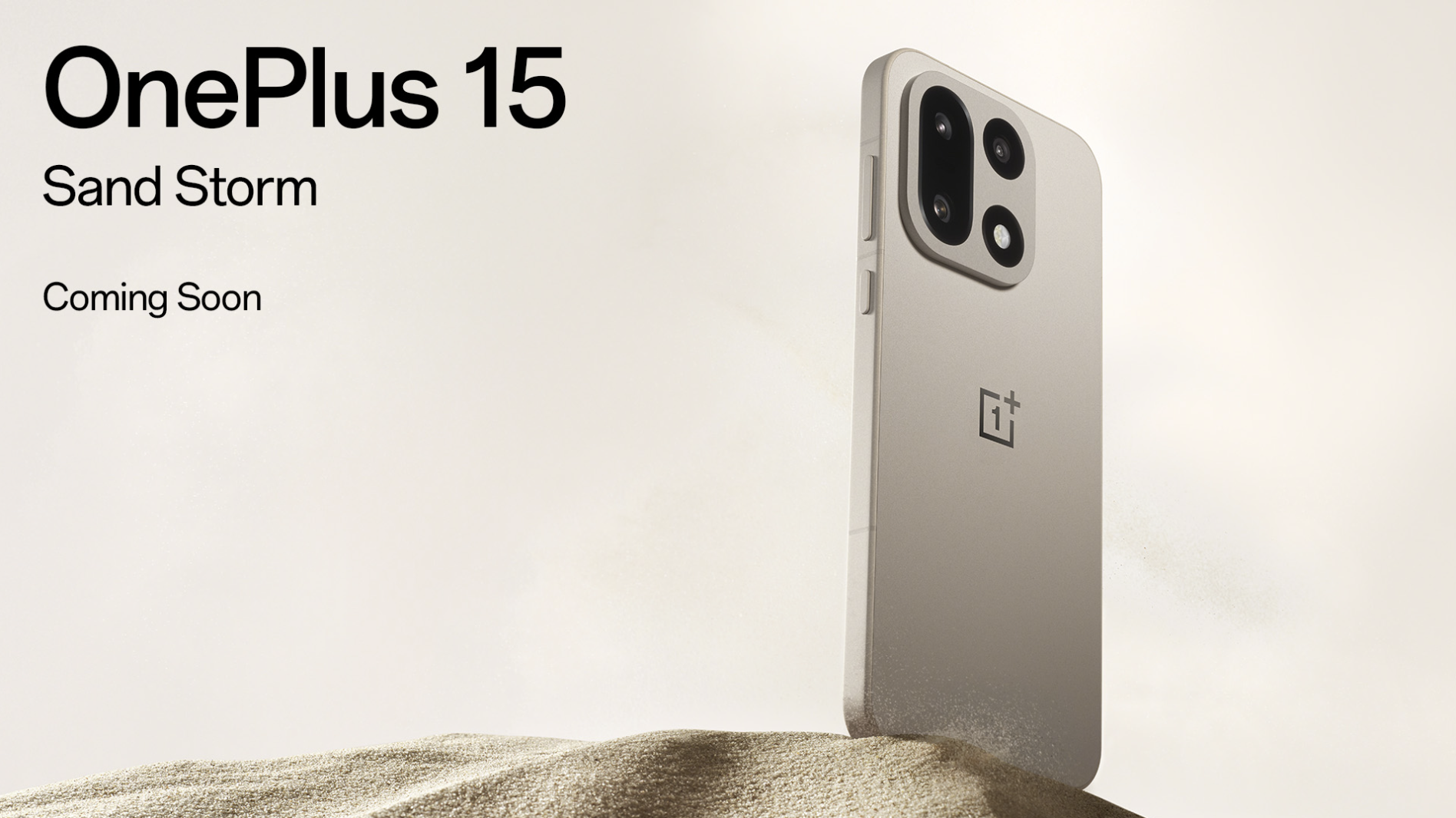 OnePlus annonce le OnePlus 15, son nouveau flagship avec une édition “Sand Storm”