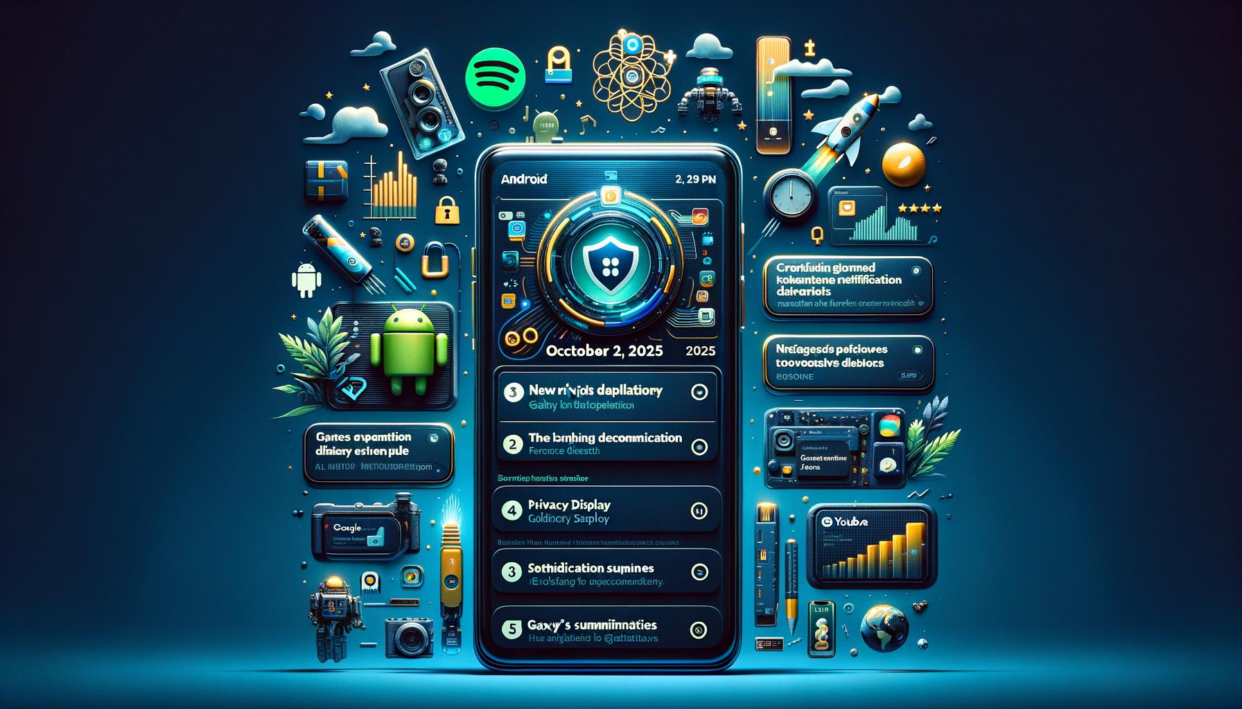 Android Daily News : Confidentialité, IA et nouveautés Samsung marquent l'actu du jour