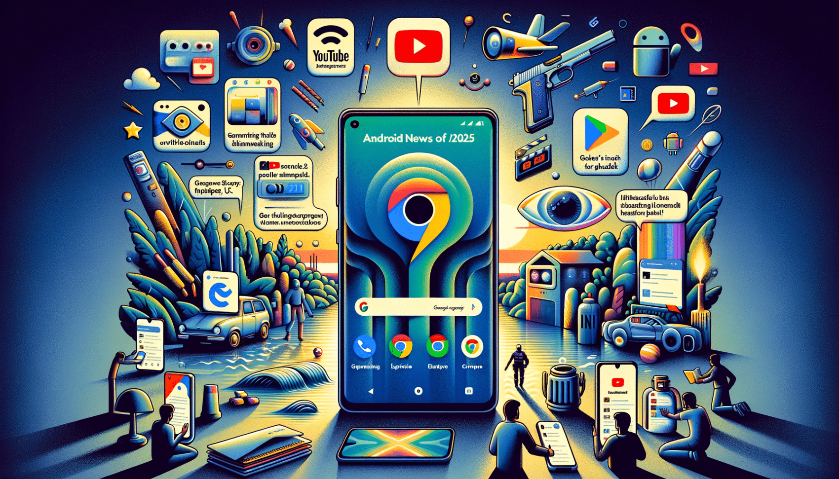 Android Daily News : nouveautés Samsung, scandale YouTube et interface Chrome repensée