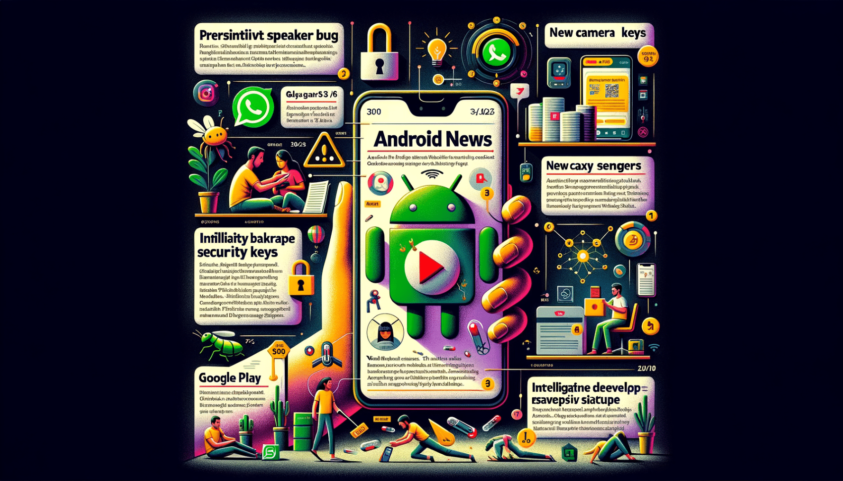 Android Daily News : bugs Pixel, nouveautés Samsung, WhatsApp et Google Maps aujourd'hui