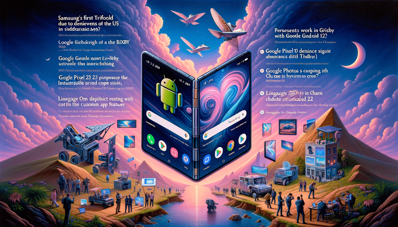 Android Daily News : Samsung innove, bugs sur Pixel 10 et IA sur Google Photos