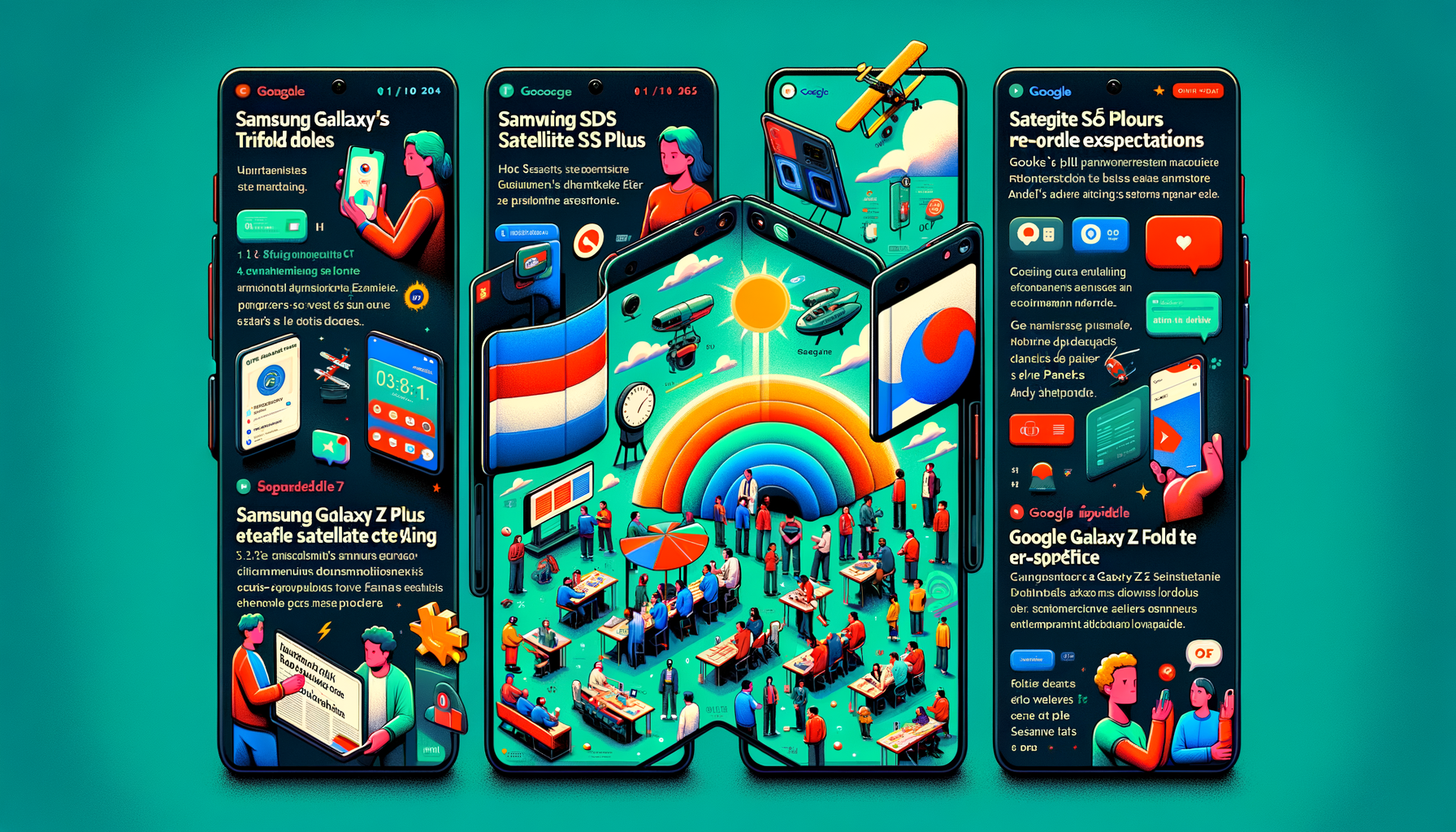 Android Daily News : Samsung innove, Pixel 8 s'améliore, Google muscle son IA